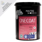 Краска для интерьера Maitre Deco One Coat белая база А 0.9 л MAITRE DECO