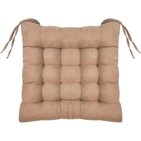 Подушка декоративная 38x38 см цвет бежевый LINEN WAY Нео-классика Сидушка