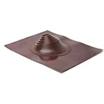 Проходка угловая Вега EPDM 1 коричневая ВЕГА Кровельная проходка