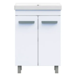 Тумба в ванную Vigo Milo 60-2-0 60x80 см ДСП цвет белый глянец VIGO MILO MILO 60