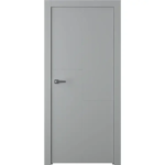 Дверь межкомнатная Лацио 1 глухая эмаль цвет серый 60x200 см BELWOODDOORS