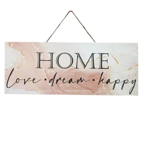 Табличка декоративная Home 10х25 см СИМФОНИЯ Интерьерная табличка табличка интерьерная