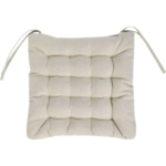 Сидушка Linen Way Elegan 38x38 см цвет бежевый LINEN WAY SKANDI Сидушка