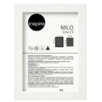 Рамка Inspire Milo 10x15 см цвет белый INSPIRE
