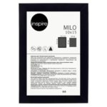 Рамка Inspire Milo 10x15 см цвет черный INSPIRE