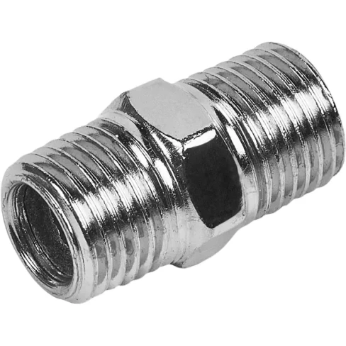 Переходник двусторонний Pegas Pneumatic 1/4 дюйма наружная резьба PEGAS PNEUMATIC