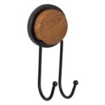 Крючок двойной Fixsen Magic Wood сталь цвет черный FIXSEN FX-46005A Magic Wood