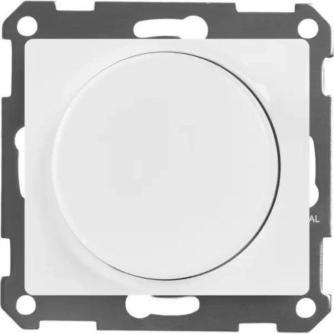 488736351 Диммер встраиваемый Schneider Electric Glossa 400 Вт цвет молочный SCHNEIDER ELECTRIC Glossa поворотно-нажимной 4000Вт
