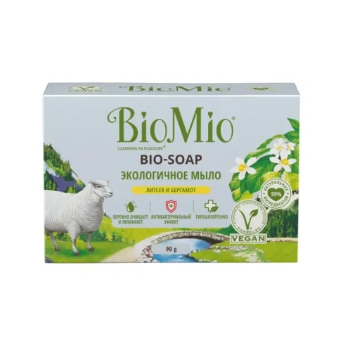 Мыло Biomio Литсея и бергамот 90 г BIOMIO