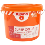 Краска водно-дисперсионная Alpina Super Color Б3 прозрачная база C 2.35 л ALPINA