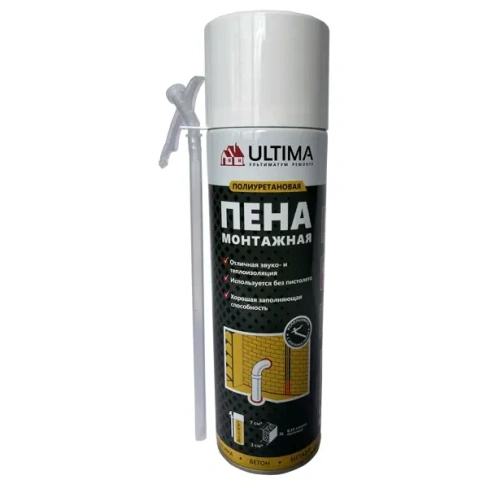 Пена монтажная ручная Ultima 22 летняя 530 мл ULTIMA