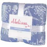 Покрывало Сухоцвет 200x220 см полиэстер цвет синий MELISSA Покрывало покрывало двустороннее