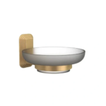 Мыльница Lemer Carat стекло цвет золото LEMER CARAT CARAT036