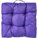 Сидушка для пикника Linen Way 50x50 см цвет сирень LINEN WAY Сидушка 50х50х10 с ручкой для переноски Современный