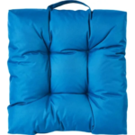 Сидушка для пикника Linen Way 50x50 см цвет бирюза LINEN WAY Сидушка 50х50х10 с ручкой для переноски Современный