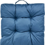 Сидушка для пикника Linen Way 50x50 см цвет серо-синий LINEN WAY Сидушка 50х50х10 с ручкой для переноски Современный