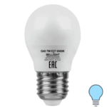 Лампа светодиодная Bellight E27 220-240 В 7 Вт шар 600 лм холодный белый цвет света BELLIGHT 86170852