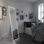 Зеркало декоративное Inspire Modal Led прямоугольник 45x175 см цвет белый INSPIRE
