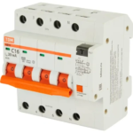 Дифференциальный автомат Tdm Electric АД-14 4P C16 A 30 мА 4.5 кА AC SQ0204-0130 TDM ELECTRIC