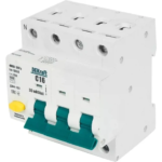 Дифференциальный автомат Dekraft 3P N C16 A 30 мА 6 кА AC DEKRAFT