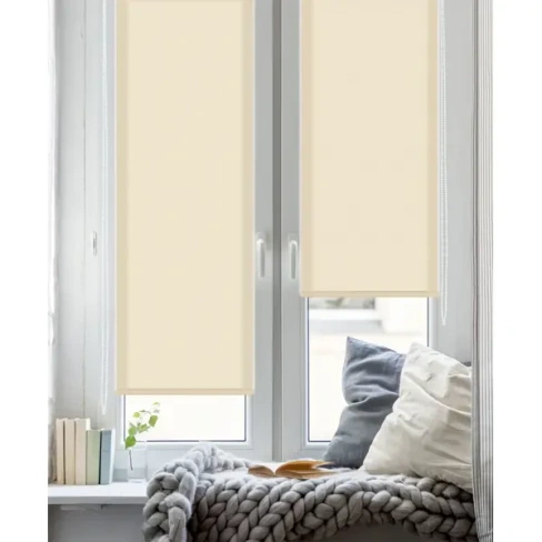 Штора рулонная Stars 60x160 см бежевая GARDEN Stars Рулонная штора