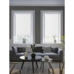 Штора рулонная блэкаут Midnight 55x175 см белая GARDEN Midnight Рулонная штора