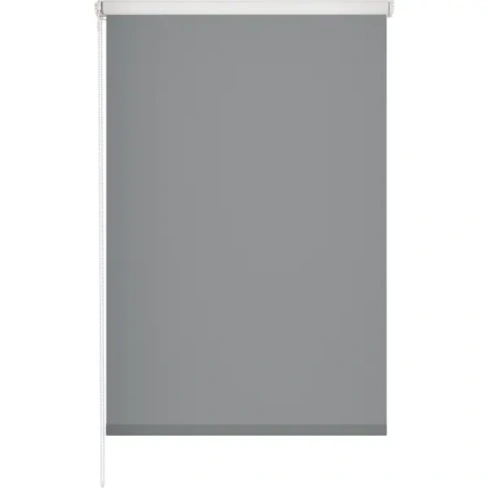 Штора рулонная блэкаут Midnight 60x175 см серая GARDEN Midnight Рулонная штора