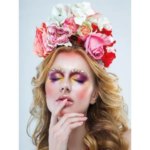 Картина на стекле Макияж и цветы 40x50 см POSTERMARKET AG 40-220 Картина на стекле