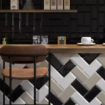 Плитка настенная Kerama Marazzi Бланше 9.9x20 см 0.79 м² глянцевая цвет черный KERAMA MARAZZI 19041 N Бланше