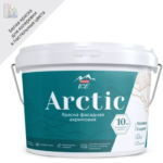Краска фасадная Parade Arctic База А 2.5 л цвет белый PARADE