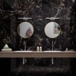 Керамогранит Arcadia Ceramica Torino Black 60x120 см 1.44 м² глянцевый цвет черный ARCADIA CERAMICA