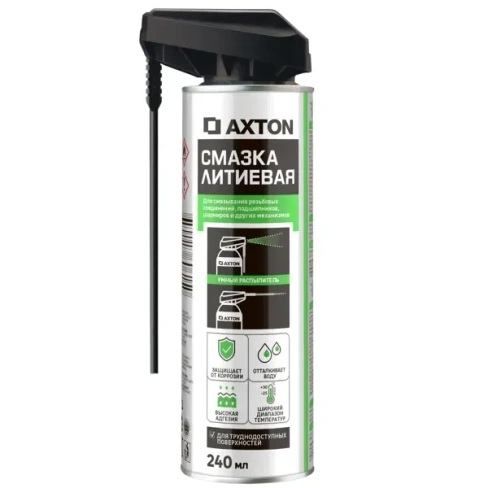 488750319 Смазка литиевая Axton аэрозоль 240 мл AXTON AX-4523