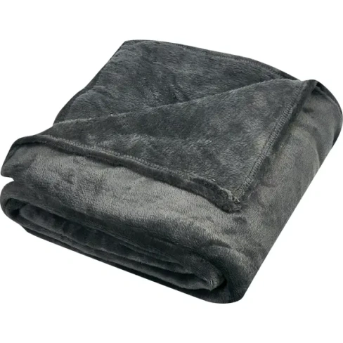 Плед Granit 2 140x200 см велсофт цвет гранит СТОЛИЦА ТЕКСТИЛЯ Велсофт