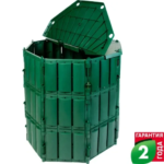 Компостер Geolia 600 л с крышкой без дна GEOLIA