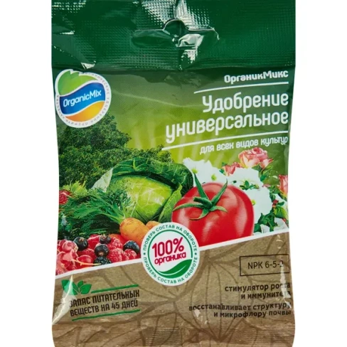 Удобрение универсальное Органик Микс 50 гр ОРГАНИК МИКС удобрение универсальное 50 гр