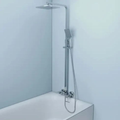 Душевая стойка Iddis Frame со смесителем 1 режим цвет хром IDDIS FRASB1Fi06 Frame