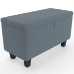 Банкетка полиэстер Seasons Типо Camaro 18 серый 79x46 см SEASONS