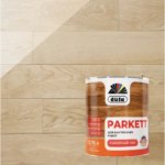 Лак паркетный Dufa Parkett полуматовый бесцветный 0.75 л DUFA