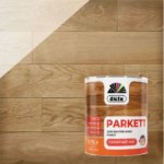 Лак паркетный Dufa Parkett глянцевый бесцветный 0.75 л DUFA