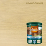 Пропитка Pinotex Classic Plus полуматовая ель 0.9 л PINOTEX