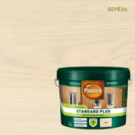 Антисептик Pinotex Standard Plus полуматовый береза 9 л PINOTEX