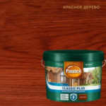 Пропитка Pinotex Classic Plus полуматовая красное дерево 9 л PINOTEX