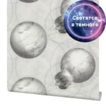 Обои флизелиновые Home Color Planets серые 1.06 м HC71987-14 HOME COLOR HC71987-14 Planets