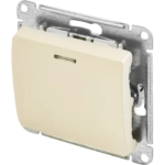Выключатель встраиваемый Schneider Electric Glossa 1 клавиша цвет бежевый SCHNEIDER ELECTRIC