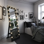 Зеркало гримерное Inspire Тибет прямоугольник 60x175 см цвет черный INSPIRE ТИБЕТ 60Х175 ЧЕРН
