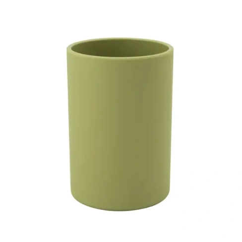 488761196 Стакан для зубных щеток Swensa Bland пластик цвет зеленый SWENSA BLAND SWP-7026 Стакан