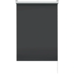 Штора рулонная блэкаут Эскар 60x160 см черная Black 1 ЭСКАР BLACKOUT Рулонная штора