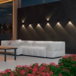 Светильник настенный Novotech «Landscape» 370838 15 Вт IP54 цвет черный NOVOTECH СВ-К 370838 LANDSCAPE GU10/15W IP54