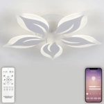 Люстра светодиодная Natali Kovaltseva Sirius 80 Вт регулируемый белый свет цвет белый NATALI KOVALTSEVA LED LAMPS 81160