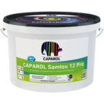 Краска для стен и потолков Caparol Samtex 12 Pro цвет белый база A 9 л CAPAROL